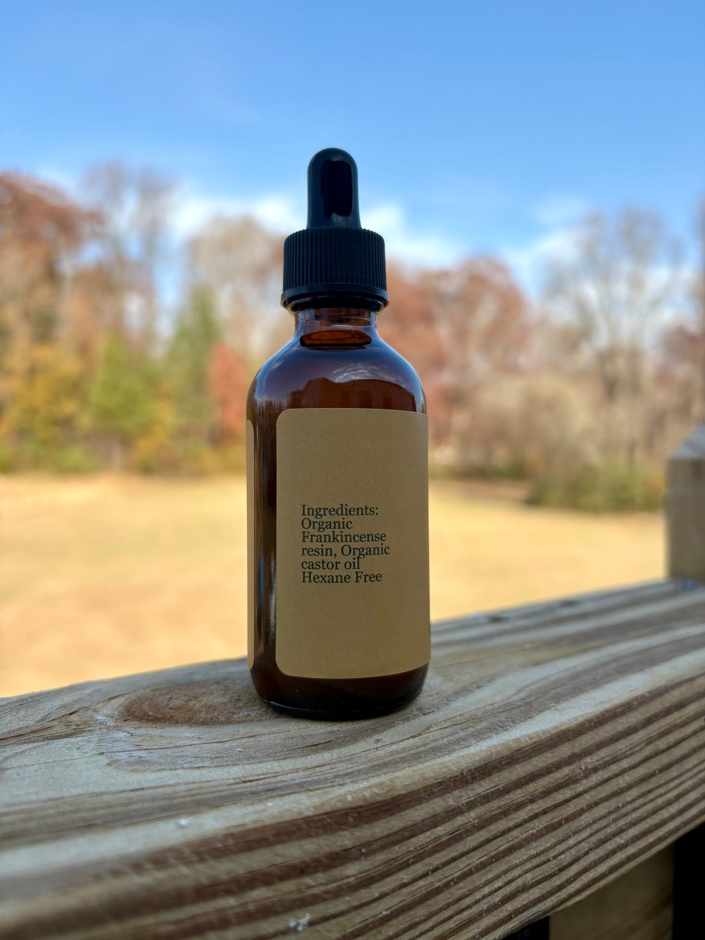 Frankincense Infused Castor Oil