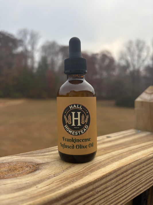 Frankincense Infused Olive Oil